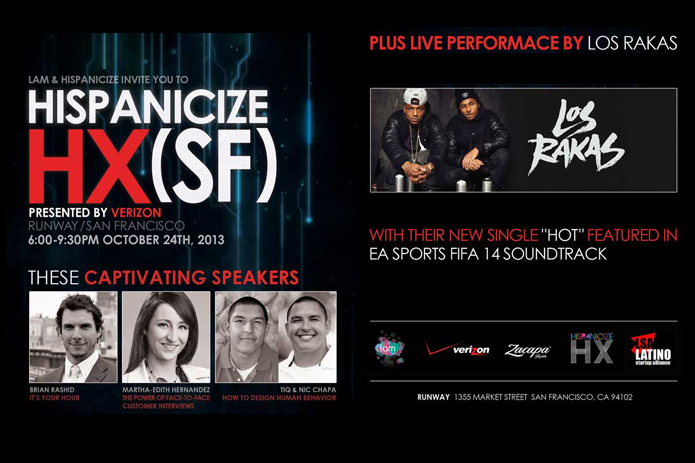 Hispanicize HX Lands in San Francisco on Thursday, October 24