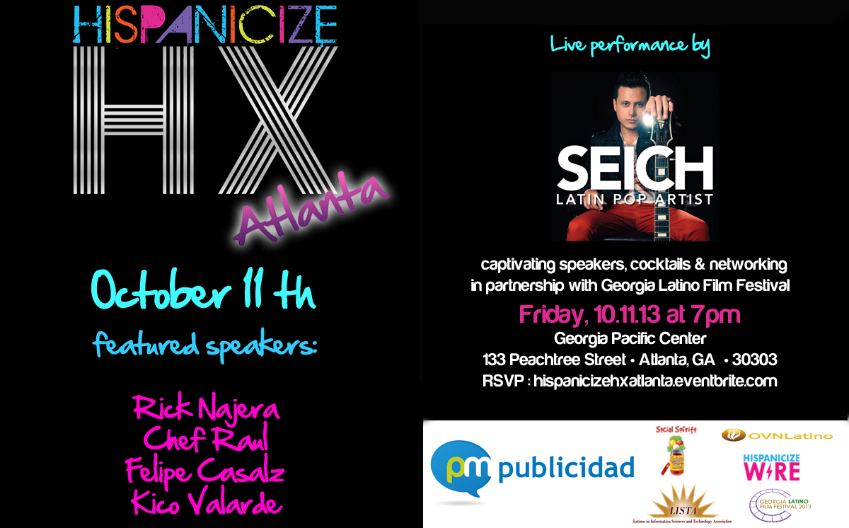 (Inglés) Hispanicize HX Event Helps Kick Off Georgia Latino Film Festival this Friday, October 11