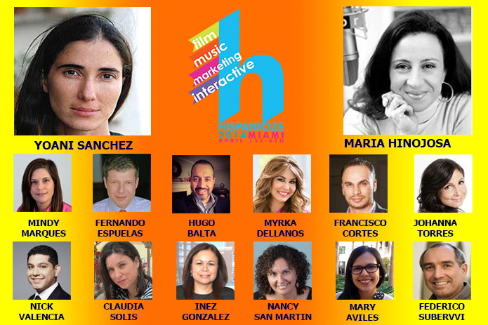 Yoani Sánchez, María Hinojosa, y talleres para ayudar a periodistas a convertirse en empresarios en medios de comunicación, resaltarán el programa de periodistas hispanos de Hispanicize 2014