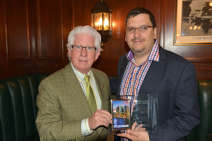Hispanicize Founder Manny Ruiz Honored by GMCVB with 2014 Miami Magnet Award