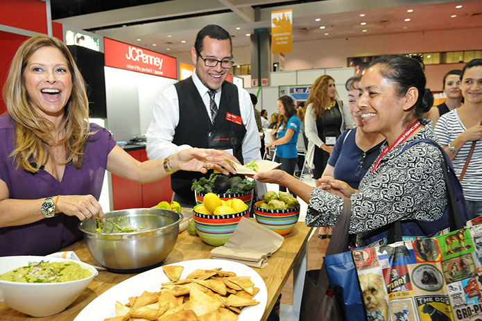 PHOTO ADVISORY: JCPenney and Ingrid Hoffmann Showcase Cooking Demonstration at NCLR’s Latino Family Expo