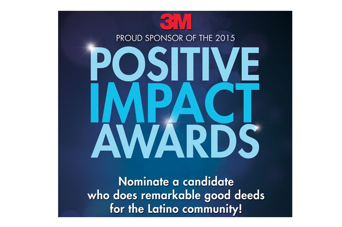 3M regresa como el patrocinador oficial de los Premios Positive Impact de Hispanicize 2015 para celebrar a Latinos extraordinarios que mejoran sus comunidades