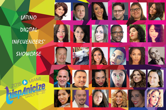 Los máximos creadores de contenido digital participan en la muestra de Latina Digital Influencers en Hispanicize 2015