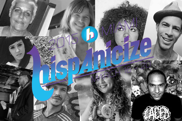 The Art Experience presents its 3rd annual MURALS FOR MORALE at HISPANICIZE 2015 at the Intercontinental Hotel in Downtown, Miami