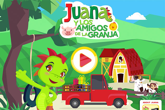 Juana la Iguana launches app for toddlers to help new generation learn Spanish and values