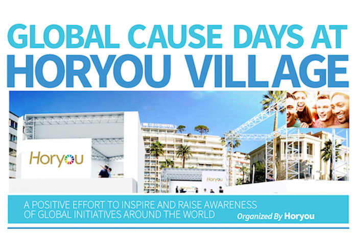 (Spanish) Horyou presenta los cinco días de causas globales en el Festival de Cannes 2015
