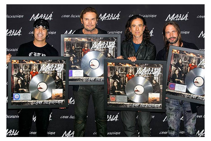 Maná’s ‘Cama Incendiada Tour’ Begins with Sold-Out Arena Concerts across California and a Platinum Album Presentation for Their New Album