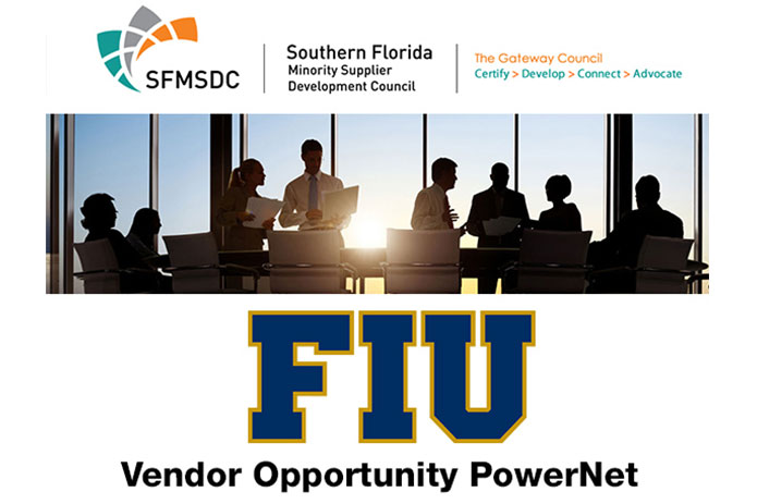 SFMSDC anuncia en FIU oportunidad para vendedores PowerNet el 19 de agosto en FIU Biscayne Bay Campus en Miami, FL