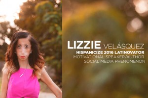 Otorgan a Lizzie Velásquez, defensora de la causa contra el acoso, presentadora de TEDx y estrella de YouTube, primer premio Latinovator de Hispanicize 2016