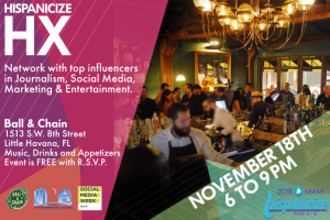 Hispanicize HX Miami Hosts Nov.18 Networking Event Featuring Top Latino Influencers and Content Creators