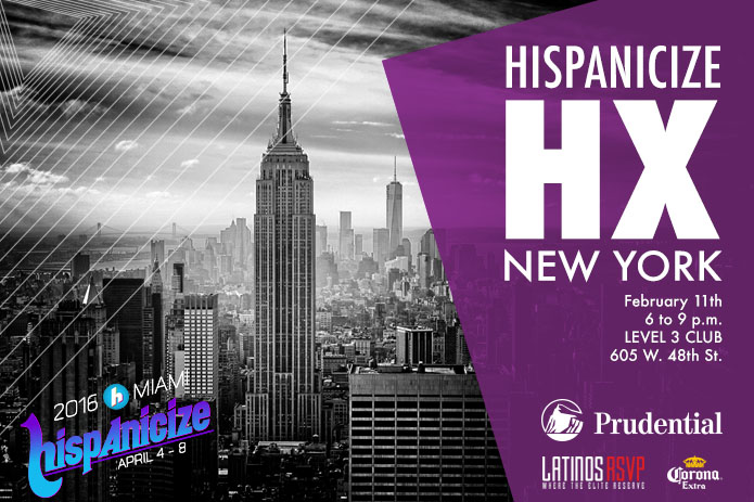 Hispanicize HX Tour Heads to the Big Apple Feb 11th
