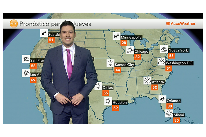 MEDIA ADVISORY: HITN Teams up with AccuWeather to Provide Weather Forecasts for the US Hispanic Market