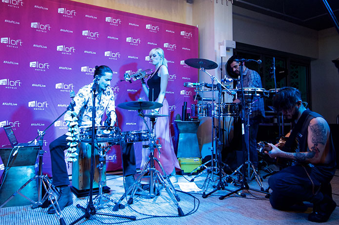 Jenny & The Mexicats Took Over Aloft South Beach’s Stage To Support Its Up-and-Coming Talent Program