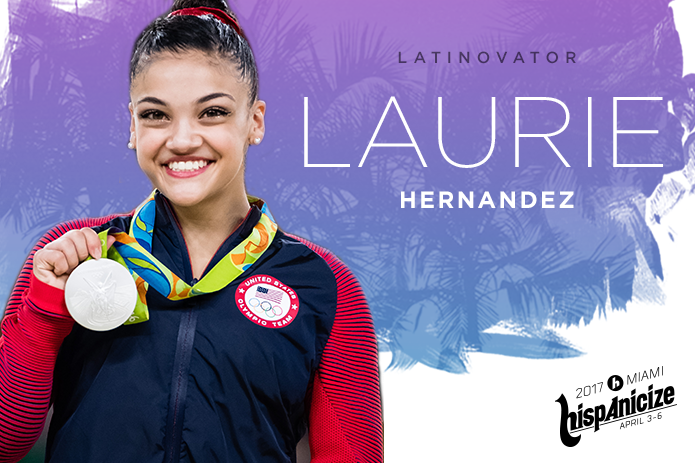 U.S. Olympic Gymnastics Champion Laurie Hernandez to receive Latinovator Award at Hispanicize 2017