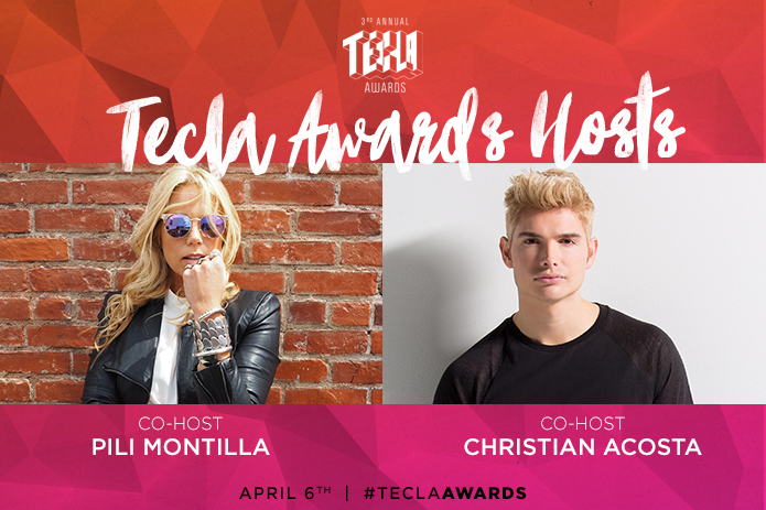 Telemundo Returns as The Official Digital Sponsor of The 2017 Tecla Awards, Co-Hosted by El Pulso Mashable Star Christian Acosta and Emmy Award-Winning Pili Montilla