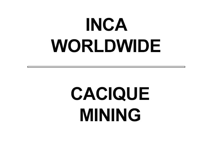 Inca Worldwide (QED-Connect) (OTC-Pink:QEDN) and Cacique Mining (Genesis Electronic Group) (OTC-Pink:GEGI) taking steps to became a fully reported company on OTC. We will hire firm Grant Thornton to perform audit.