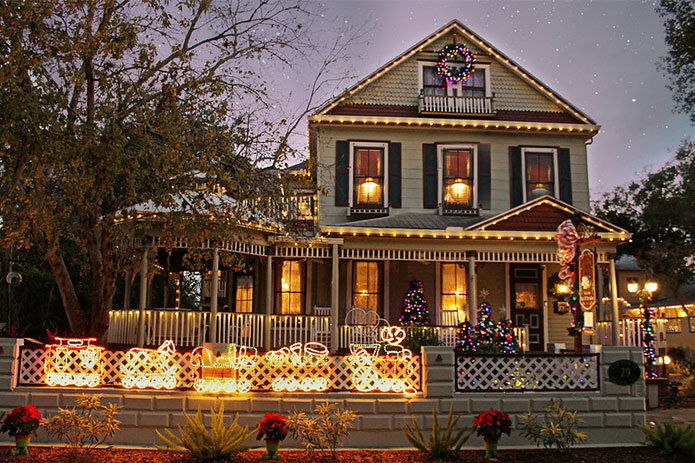 St. Augustine’s Historic Bed and Breakfast Inns Welcome Visitors to a Coastal Christmas and Nights of Lights