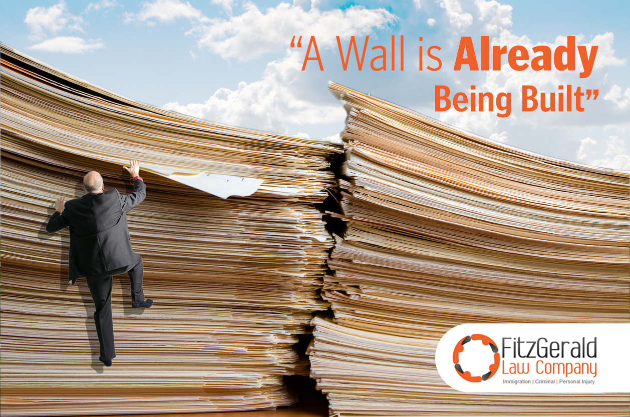 ‘A Wall Is Already Being Built,’ says Desmond P. FitzGerald, an Immigration Attorney in Boston, MA