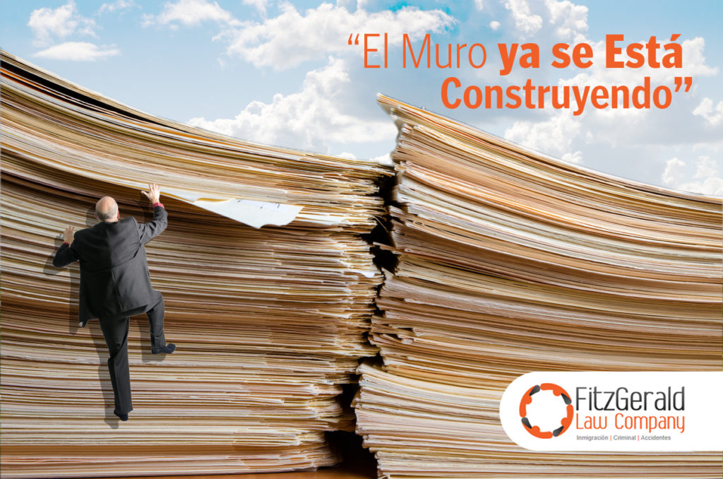 ‘El Muro ya se Está Construyendo’, dice Desmond P. FitzGerald, abogado de inmigración en Boston, MA