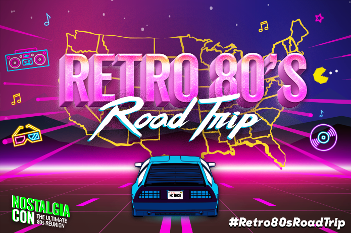 Retro 80s Road Trip Across America Showcases Nation’s Love for 80s Pop Culture this Summer, June 24-July 13