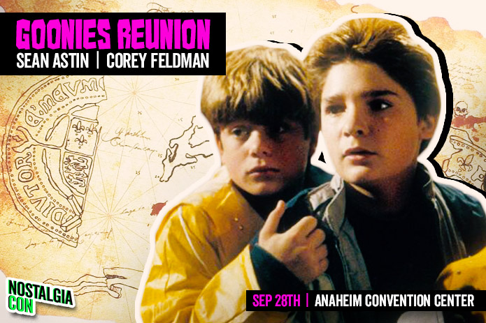 First-Ever Southern California Reunion of ‘The Goonies’ Set for NostalgiaCon ‘80s Pop Culture Convention