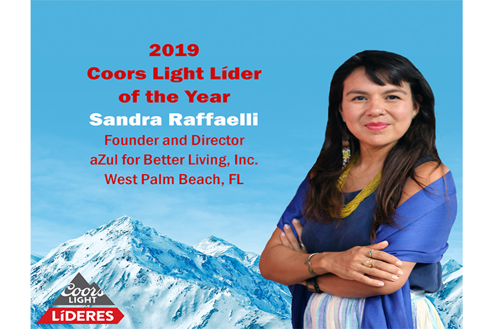 Coors Light Names Sandra Raffaelli Líder of the Year