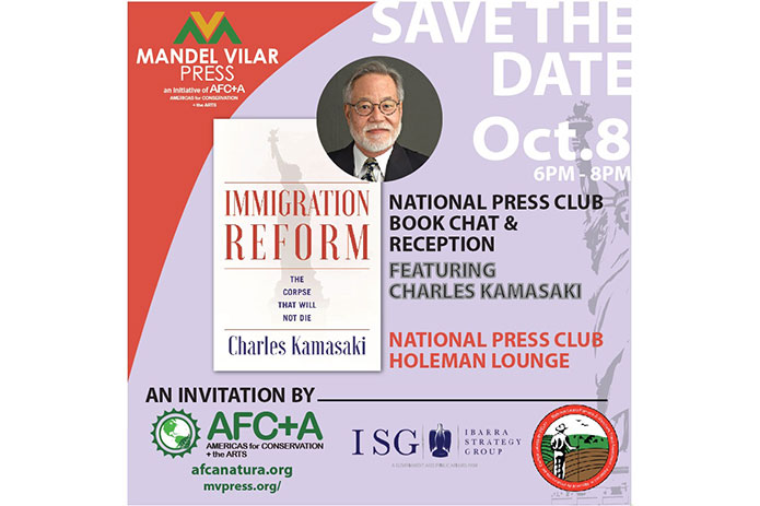 Charles Kamasaki’s ‘Immigration Reform: The Corpse that Will Not Die’ To Be Presented at The National Press Club