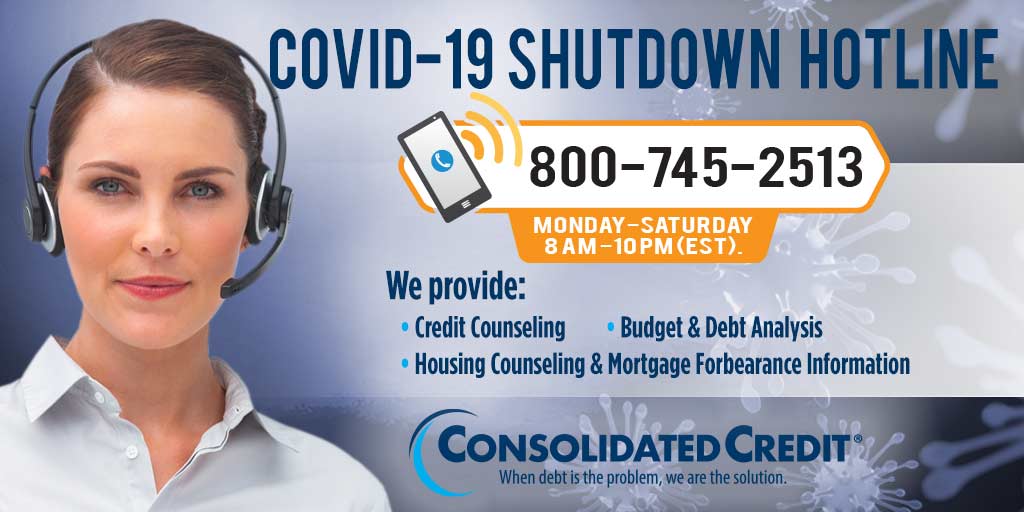 Consolidated Credit Opens a ‘Shutdown Hotline’