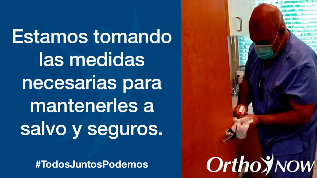 OrthoNOW® Biscayne: ¡Estamos Abiertos y Aceptando Citas de #Teleorthopedics!