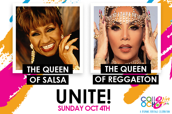 Azúcar! Celia Cruz, la Reina de la Salsa, e Ivy Queen, La Reina del Reggaetón, se unirán para un Dueto Virtual Épico en Calle Ocho Live, el 4 de Octubre