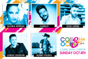 Gloria Estefan, Camilo and Jessi Uribe Join First Wave Line-Up Announcement of Historic Oct. 4th Calle Ocho Live Virtual Festival