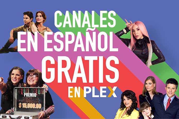 Plex agrega canales en español a TV en Vivo, disponible para transmitirse ahora, incluyendo Sony Canal Novelas, Sony Canal Comedias, Sony Canal Competencias, y más