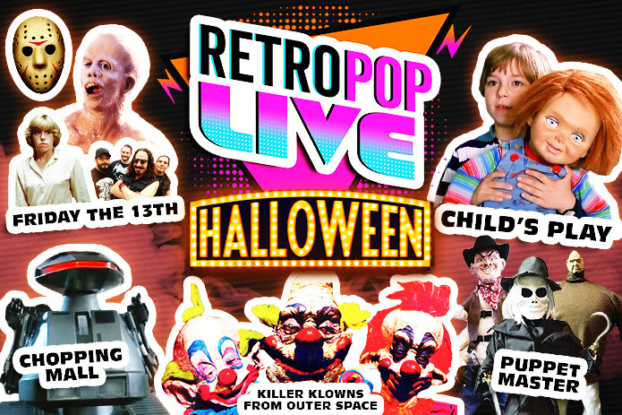 RetroPop Live! Halloween Launches Free Virtual Fest Featuring Cast Reunions of ‘Friday the 13th’ 40th Anniversary, ‘Killer Klowns from Outer Space’, and more ‘80s/’90s Classics