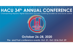 HACU announces seven honorees to be recognized at the 34th Annual Conference, Oct. 26-28, 2020