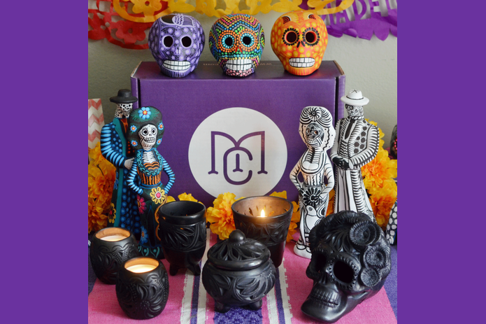 MyCajita ofrece traerte la experiencia de un altar de Día de los Muertos directamente a tu hogar