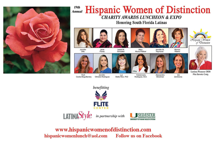 Janie Flores Received Hispanic Women of Distinction Award 2020