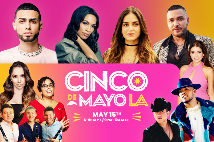 Rosario Dawson y Melissa Barrera serán las coanfitrionas en el Festival Virtual ‘Cinco de Mayo LA’ con estrellas de la música latina y apoyando a trabajadores agrícolas, el 22 de mayo