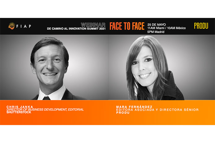 FIAP Face to Face Webinar explorará junto a Chris Janka de Shutterstock el valor del contenido editorial y el impacto en las marcas este 25 de mayo