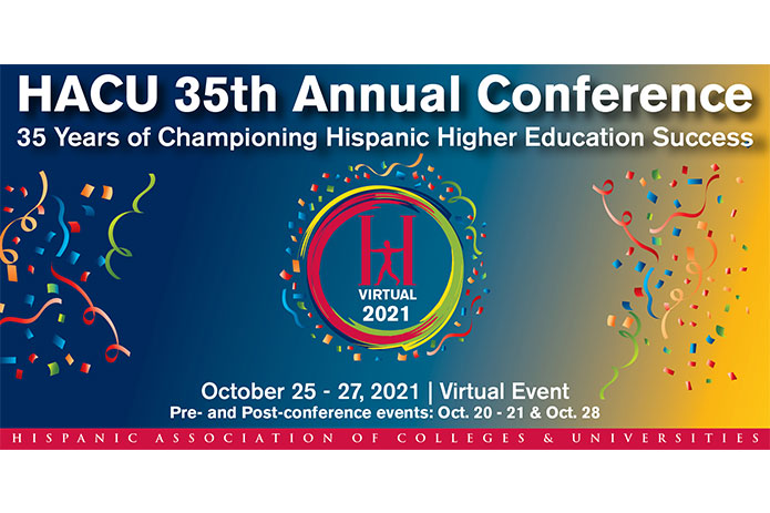 HACU announces the workshops of its premier conference on Hispanic higher education to be held virtually Oct. 25-27, 2021