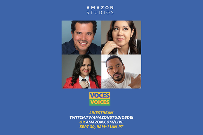 Amazon Studios presenta Voices/Voces: An Entertainment Celebration For Hispanic Heritage Month, que se realizará el 30 de septiembre