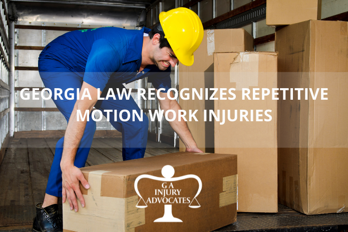 Georgia Law Recognizes Repetitive Motion Work injuries