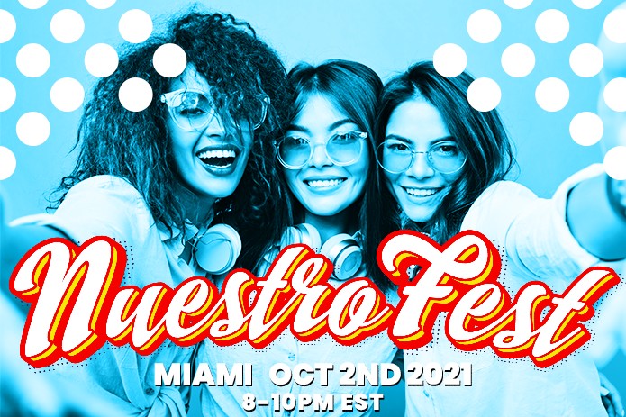 Atlantino and Brilla Media Launch National Hispanic Heritage Month Virtual Festival, NuestroFest October 2nd from Miami