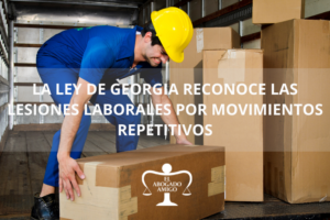 La ley de Georgia reconoce las lesiones laborales por movimientos repetitivos