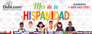Debt.com se une a la celebración del Mes de la Herencia Hispana con una beca de $1,000 para solicitantes de becas persistentes