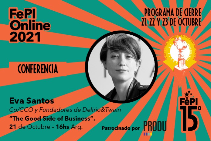 Eva Santos from Delirio & Twain explains the good side of business this Thursday, October 21, in a session of the CR 15° de FePI & PRODU