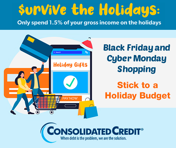 How to Use the Interactive Free Holiday Spending Planner by Consolidated Credit