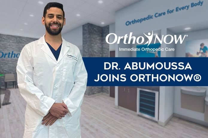 Dr. AbuMoussa Joins OrthoNOW® As A Physician at the Doral Immediate Orthopedic Care Center