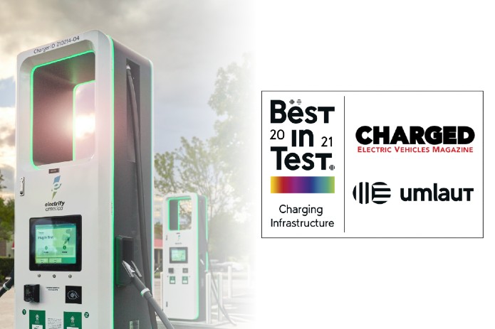 Electrify América gana el premio “Best-in-Test” de carga de vehículos eléctricos