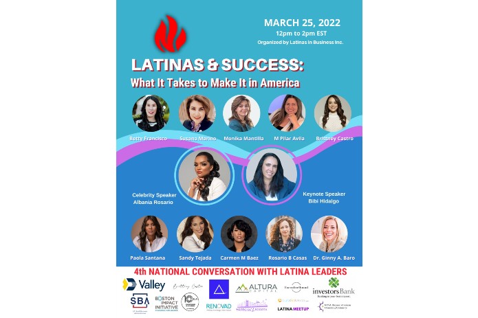 Línea Completa de Oradoras para Latinas y el Éxito en la 4ta Conversación Nacional con Líderes Latinas