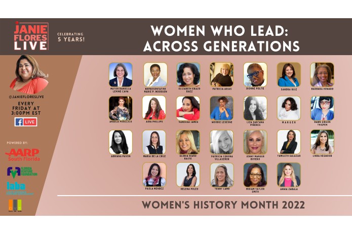 The Janie Flores Live Show Presents the ‘Women Who Lead: Across Generations’ Awards during Women’s History Month